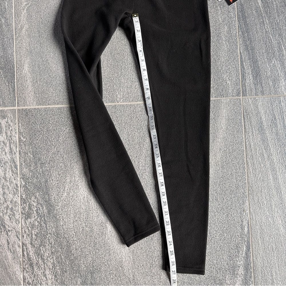 NWT 32 Degrees Winter Base-layer Fleece Leggings in Black Women's Small - Picture 14 of 15